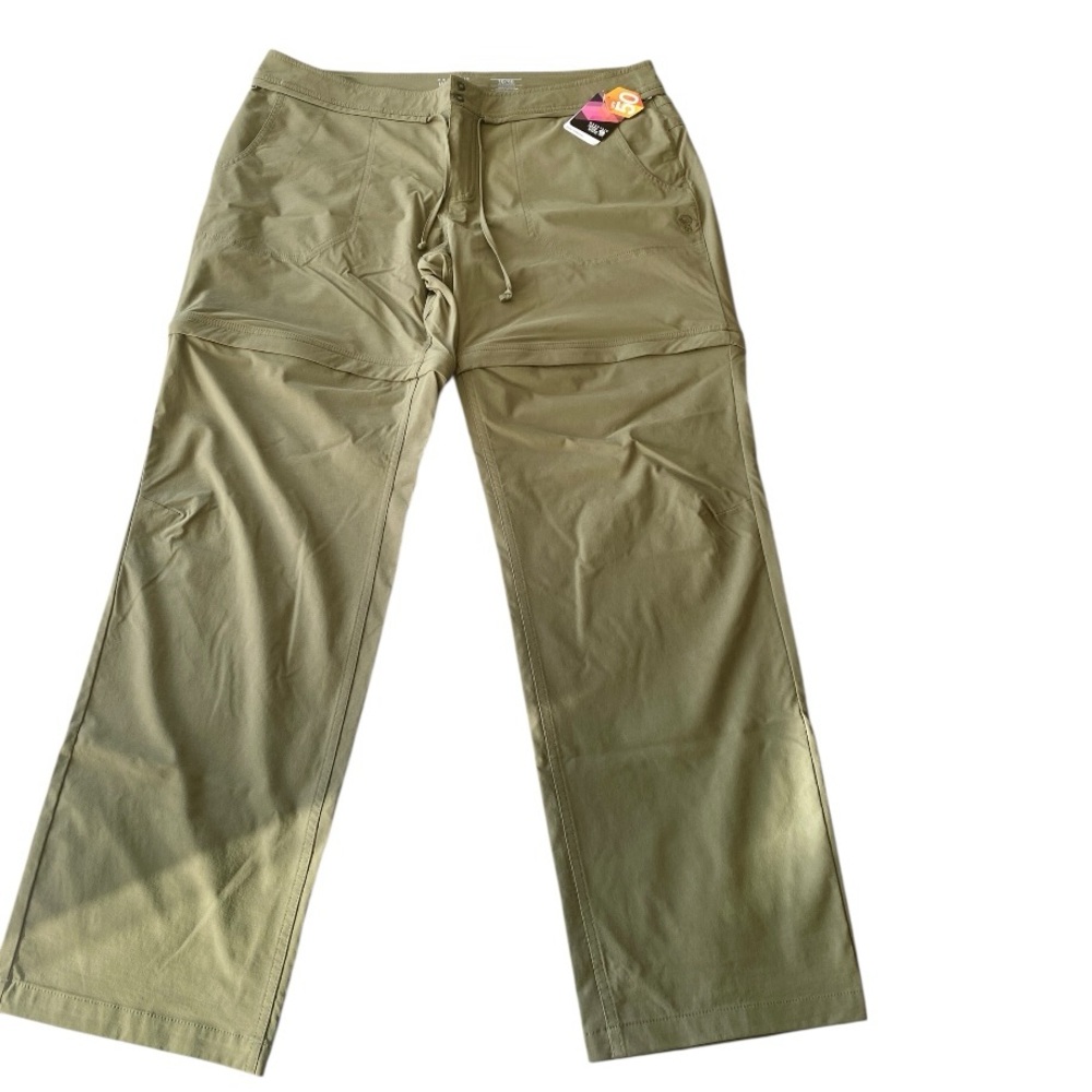 Mountain Hardwear Women’s Yuma Convertible Pants Olive Green Size 16
